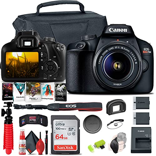 Capture the Moment: Canon EOS Rebel T100 DSLR Camera Bundle