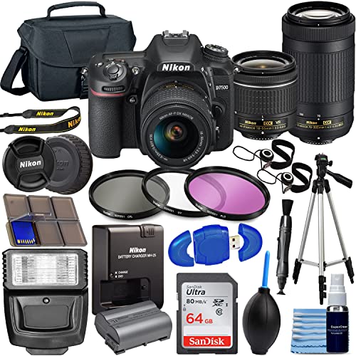 “Capture Life’s Moments: Nikon D7500 DSLR Bundle”