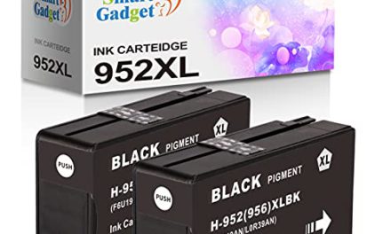 “Upgrade Your Printing: New Chip 2021 | Proven 952XL Black Ink | Works with Top Printers | 2-Pack”