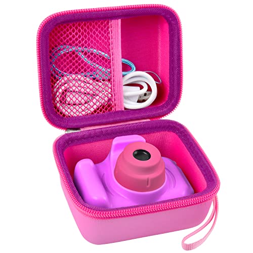 Kid-friendly Camera Case with Red Zipper