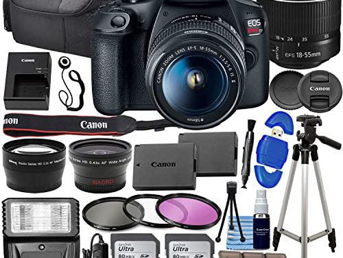 Capture Your World: Canon Rebel T7 Camera Bundle