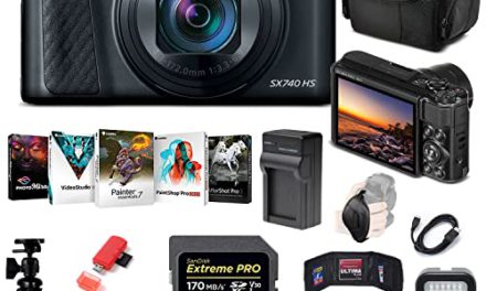 Capture Life’s Moments: Canon PowerShot SX740 HS Camera Bundle