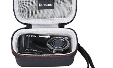 Protective Travel Case for Kodak PIXPRO FZ Cameras – Safeguard Your Memories (Grey)