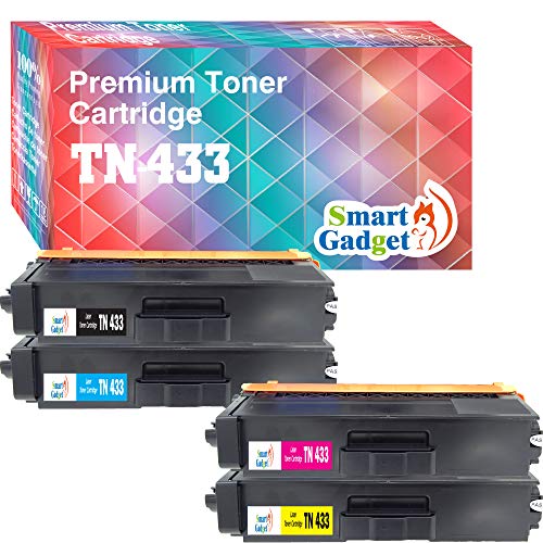 Boost Printer Performance with Smart Gadget Toner Cartridge | TN433 TN436 | 4-Pack