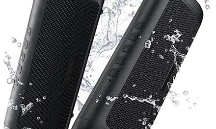 High-Quality Waterproof Bluetooth Speaker: Immersive Sound, Long Battery Life, TWS Pairing – Ideal for Home, Party, Outdoor Fun!