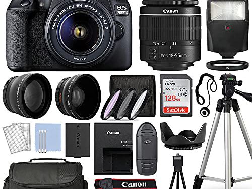 Upgrade Your Photography Gear: Canon EOS 2000D SLR Camera Bundle