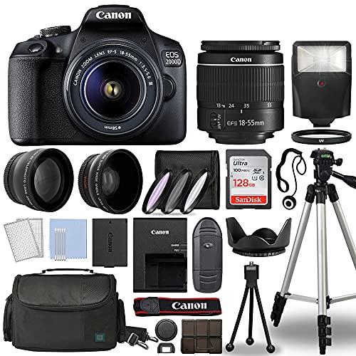 Upgrade Your Photography Gear: Canon EOS 2000D SLR Camera Bundle