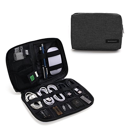 Compact Travel Tech Organizer