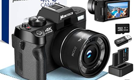 Capture Stunning Moments: 4K 48MP Vlogging Camera