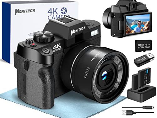 Capture Stunning Moments: 4K 48MP Vlogging Camera