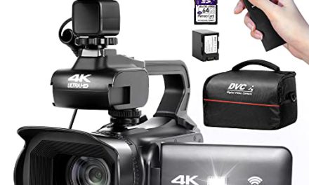 Capture stunning 4k moments with OIEXI UHD camcorder