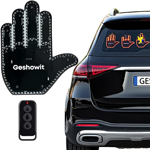 Wave & Light: Fun Car Finger Accessory for Drivers