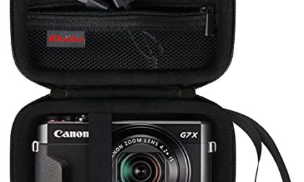 Protective Case for Canon PowerShot G7 X Mark II/III: Ultimate Gear Storage
