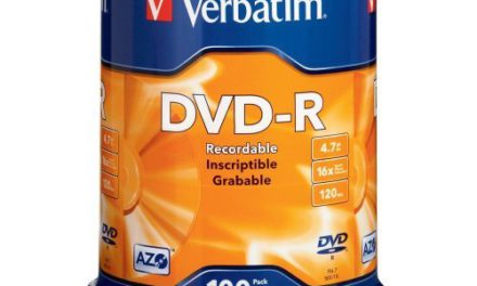 High-Speed 16x DVD-R Discs – 100 Pack: Reliable, Portable Media