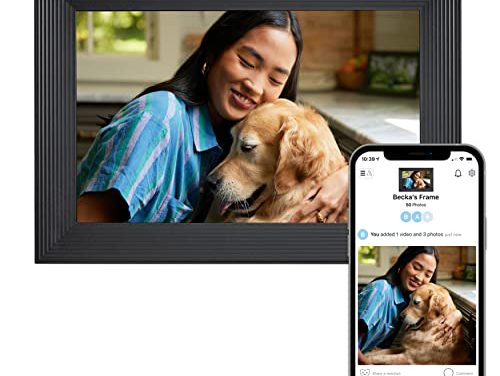 Ultimate WiFi Picture Frame: Gift, Share, Store!