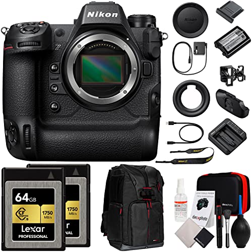 “Unleash the Power: Nikon Z9 45.7MP 8K Mirrorless Camera Bundle”