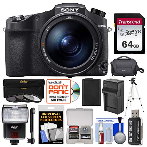 “Capture Life in 4K: Sony Cyber-Shot DSC-RX10 IV Camera Bundle”