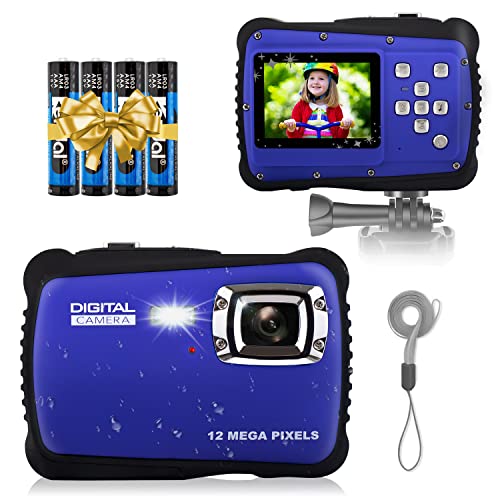 Rainproof Kids Camera: Capture Memories with 12MP Compact Video Cam – Perfect Gift for Boys & Girls