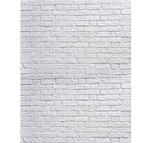 Capture the Essence: White Brick Photo Backdrop