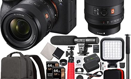 Sony a7S III Camera Bundle: Capture Stunning Moments with Full Frame Sensor, GM Lens, and Essential Accessories