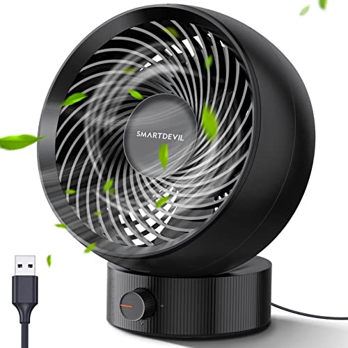 Powerful USB Desk Fan – Cool and Quiet Mini Fan for Home Office
