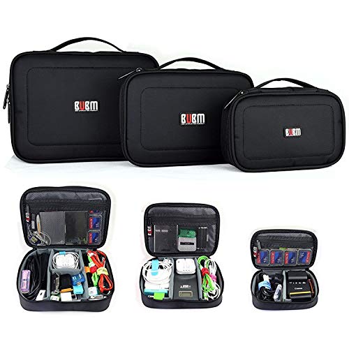 Organize and Carry your Electronics Accessories with BUBM’s Travel Cord Cable Bag