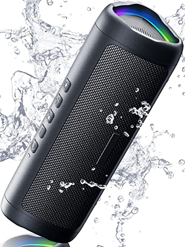 Waterproof Bluetooth Speaker: HD Sound, 24H Playtime, TWS Pairing