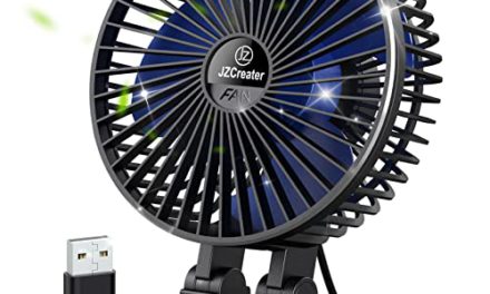 Powerful USB Desk Fan – Portable, Silent, and Fast Cooling