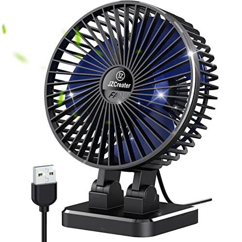 Powerful USB Desk Fan – Portable, Silent, and Fast Cooling