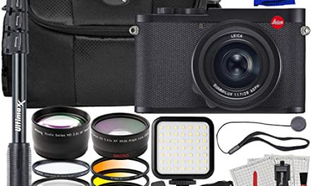 Ultimaxx Leica Q2 Camera Bundle: Capture, Illuminate, Protect & More!