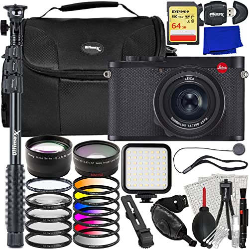 Ultimaxx Leica Q2 Camera Bundle: Capture, Illuminate, Protect & More!