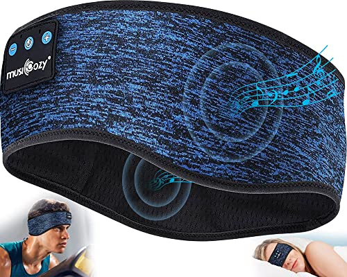 “Ultimate Sleep Companion: MUSICOZY Bluetooth 5.2 Headband – Energize Your Rest!”