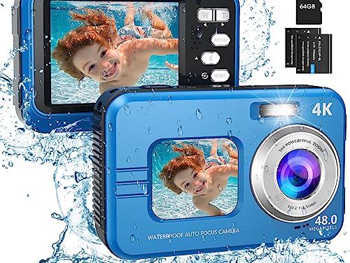 Capture Stunning Underwater Moments with 4K Autofocus Camera