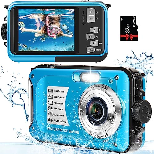 Capture Memories with Waterproof 30MP Camera