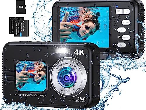 Capture Stunning Underwater Moments with 4K Autofocus Camera