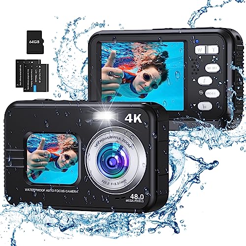 Capture Stunning Underwater Moments with 4K Autofocus Camera