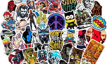 “Revamp Your Gear: 50 Vinyl Stickers for Laptops, Gadgets, Cars, and Bikes!”