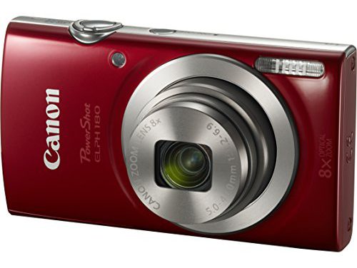 Capture Memories with Canon ELPH 180: Stable, Smart, and Red!