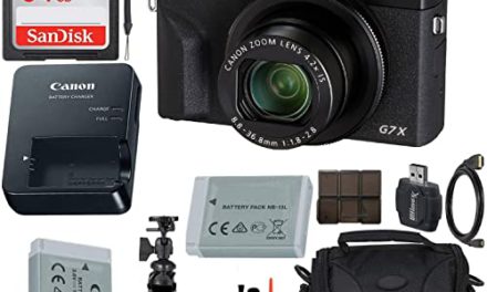 “Capture Life’s Moments: Canon G7 X Mark III Camera Bundle”