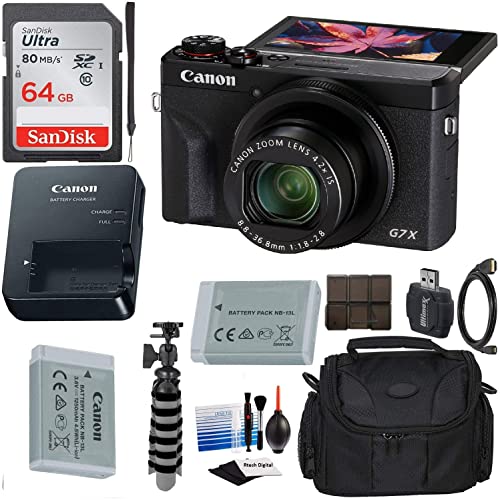 “Capture Life’s Moments: Canon G7 X Mark III Camera Bundle”