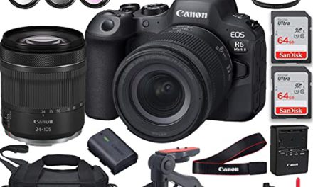 Ultimate Canon EOS R6 Mark II Bundle: Capture, Create, and Explore!