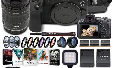 Capture with Canon EOS R6: Mirrorless Camera Bundle