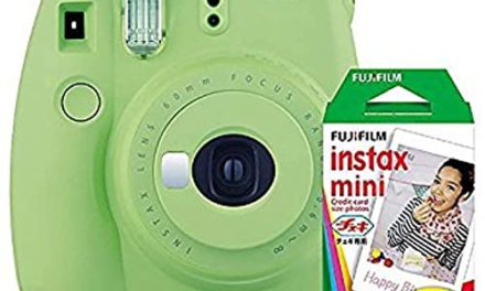 Capture Memories: Fujifilm Instax Mini 9 in Lime Green + Film Pack