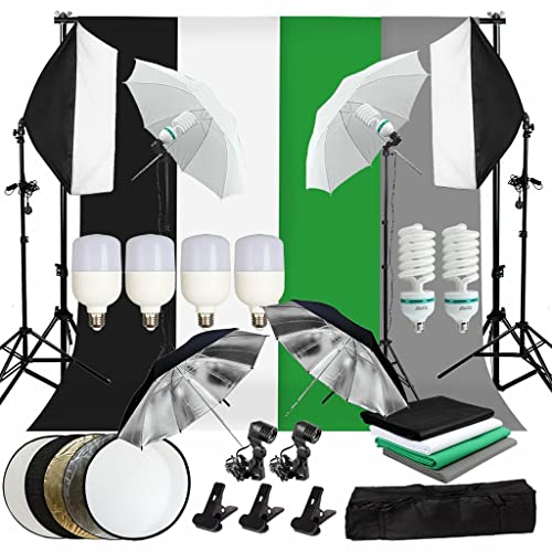 Capture Stunning Moments: SDGH Photo Studio Lighting Kit for Incredible Photography and Video Shoots