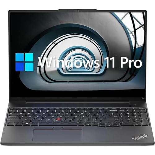 Powerful Lenovo ThinkPad E16: 16″ Display, Ryzen 5, 24GB RAM, 1TB SSD, Windows 11 Pro