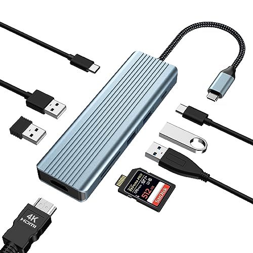 Powerful 9-in-1 USB C Hub: Boost Your Device’s Performance