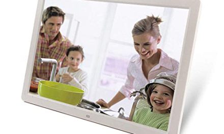 Spacmirrors 22″ Full HD Digital Frame: Auto-Rotate, Motion Sensor, Video Calendar