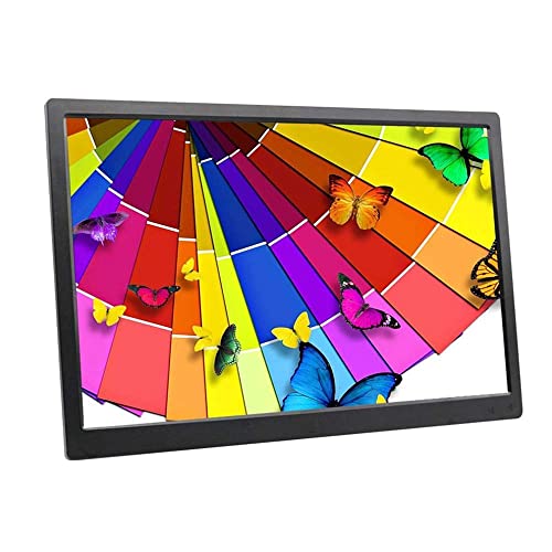 Spacmirrors 22″ Digital Frame: Crystal-Clear Display, Motion Sensor, Auto-Rotate, Video & Calendar