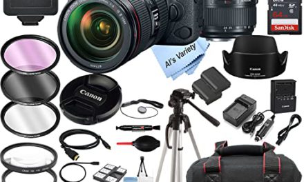 Capture the Canon EOS 6D Mark II Bundle