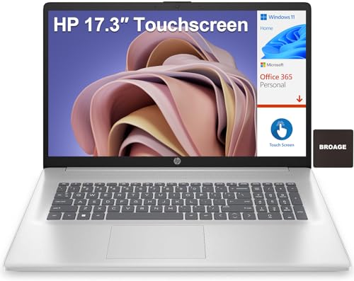 Powerful HP 17 Laptop: Touchscreen, Lightning Fast, 32GB RAM, 1TB SSD, Windows 11